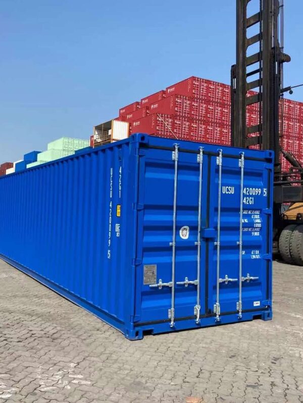 Container standard da 40 piedi blu NUOVO
