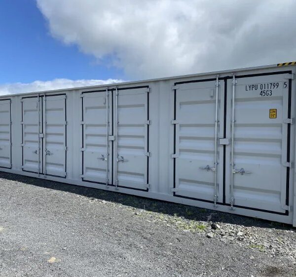 Container per spedizioni con porta laterale da 40 piedi – Configurazione a 2 o 4 porte