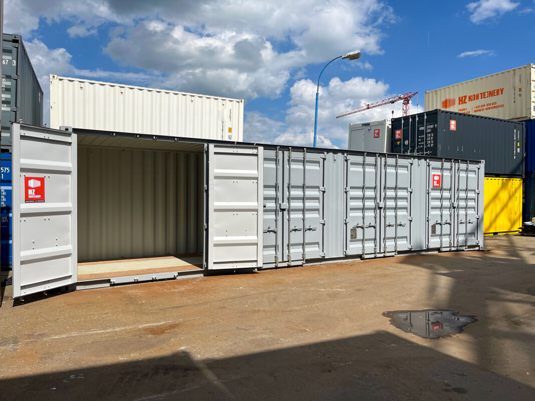 Contenitore Marittimo High Cube 40′ con 4 Porte Laterali – Usato - immagine 12