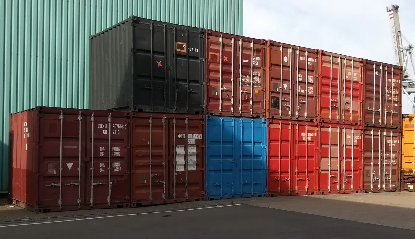 Contenitore marittimo Dry Van 10 piedi usato - immagine 2