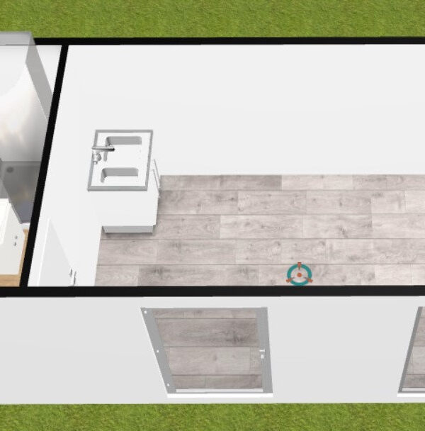 Modulo Container Abitabile di 17 mq