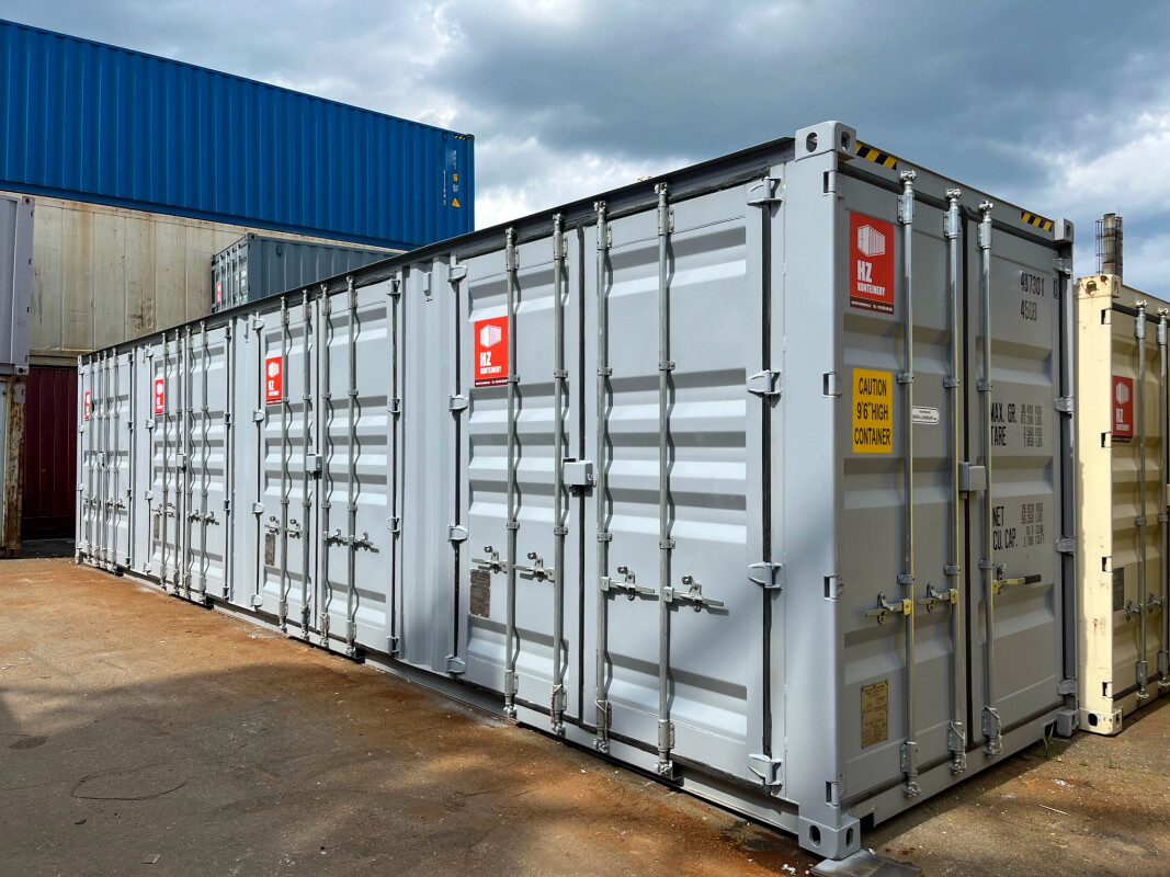 Contenitore Marittimo High Cube 40′ con 4 Porte Laterali – Usato