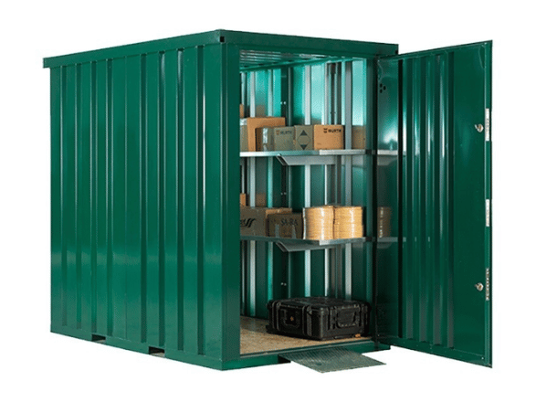 Contenitore da Giardino 1,5 x 2,2 m – Verde RAL 6005