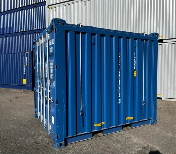 Container da 10 piedi con tetto apribile rigido e pavimento in acciaio