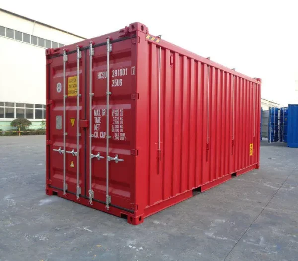 Container High Cube Hard Open Top da 20 piedi (con fondo in acciaio)
