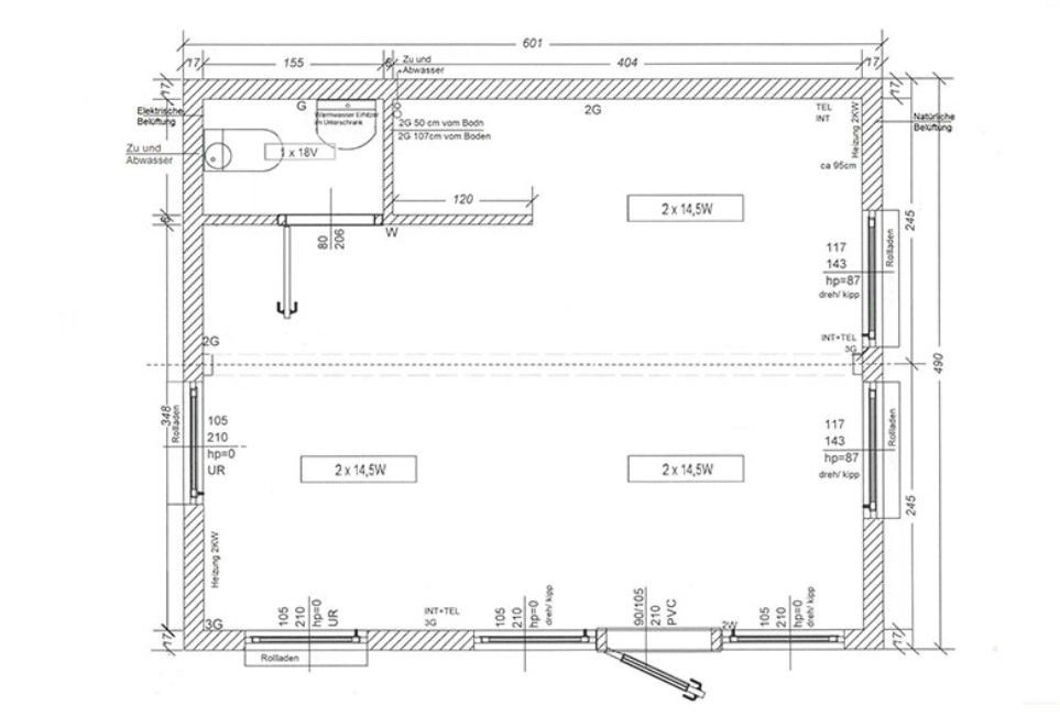 Container commerciale da 29,4 m² – Soluzione modulare per spazi di vendita - immagine 2
